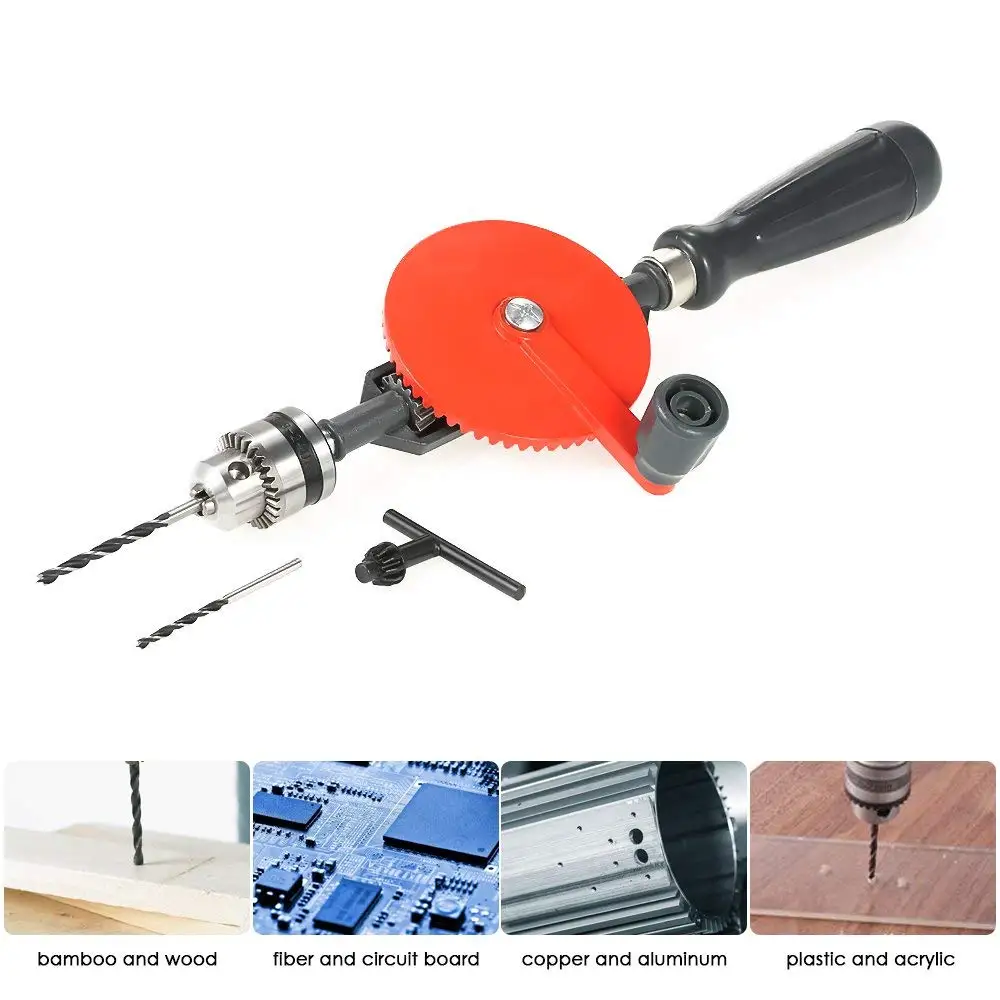 Portable Schroeder Hand Drill bit 1/4 Inch Capacity multitool Wood Working hand repair tools Carpentry tools dremel accessories
Portable Schroeder Hand Drill bit 1/4 Inch Capacity multitool Wood Working hand repair tools Carpentry tools dremel accessories