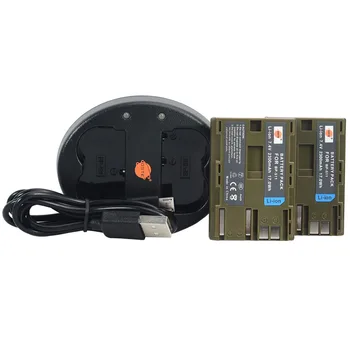 DSTE 2pcs BP-511 BP511A Li-ion Battery + USB Dual Charger for Canon EOS 40D 300D 5D 20D 30D 50D MVS 100i 150i 2i 1i ZR20 25MC G3
DSTE 2pcs BP-511 BP511A Li-ion Battery + USB Dual Charger for Canon EOS 40D 300D 5D 20D 30D 50D MVS 100i 150i 2i 1i ZR20 25MC G3