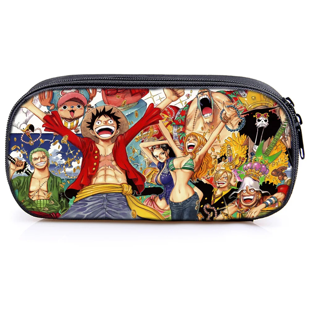 Cute One Piece Cute Stationery Bag Luffy Ace Children Boys Girls Kids Pencil Bag Fashion New High Quality School Supplies Box
Cute One Piece Cute Stationery Bag Luffy Ace Children Boys Girls Kids Pencil Bag Fashion New High Quality School Supplies Box