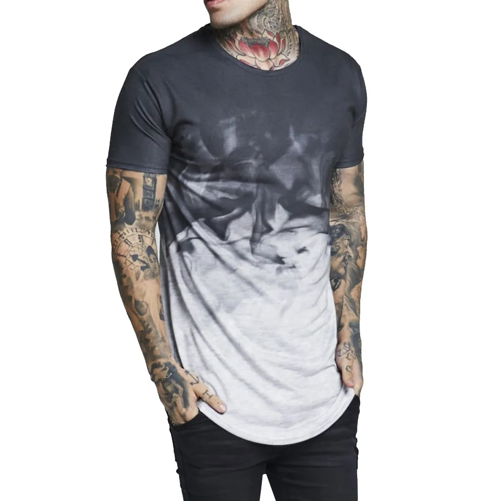 Men t shirt homme Summer Casual Splicing Print Short Sleeve Male T-shirt Top Blouse hip hop mens t shirts fashion 2019 camiseta
Men t shirt homme Summer Casual Splicing Print Short Sleeve Male T-shirt Top Blouse hip hop mens t shirts fashion 2019 camiseta