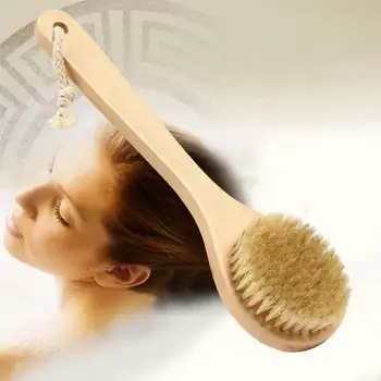Round Shape Natural Boar Bristle Wooden Brush Middle Long Handle Wooden Detox Wooden Handle Body Brush Skin Brush
Round Shape Natural Boar Bristle Wooden Brush Middle Long Handle Wooden Detox Wooden Handle Body Brush Skin Brush