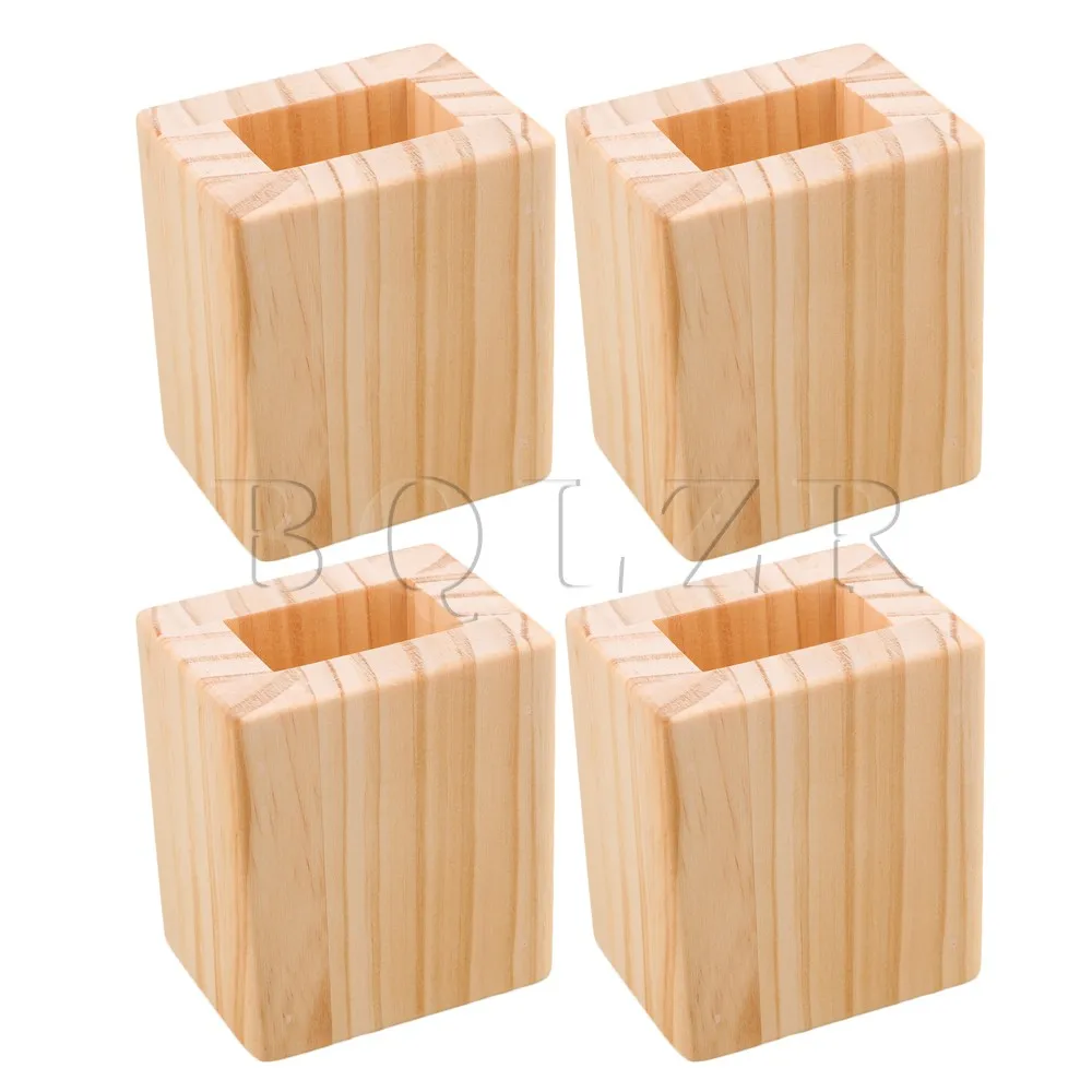 4x BQLZR 7.5x5.5x8cm Closed Wood Table Desk Bed Riser Lift Furniture Lifter Storage for 4x2.5CM Feet Up to 5CM Lift
4x BQLZR 7.5x5.5x8cm Closed Wood Table Desk Bed Riser Lift Furniture Lifter Storage for 4x2.5CM Feet Up to 5CM Lift
