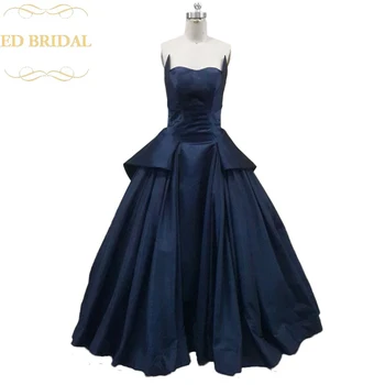 ED Bridal Rihanna Navy Blue Dress Ball Gown Spring Formal