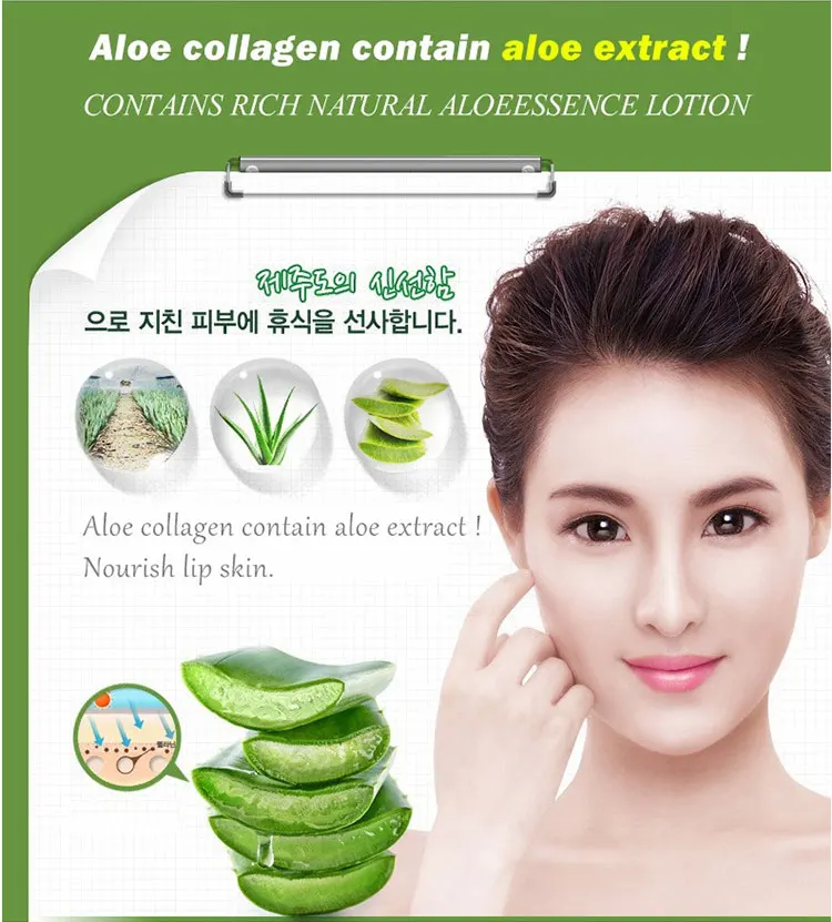 BIOAQUA Natural Aloe Moisturizing Lip Balm Colorless Refine Repair Lip Wrinkles for Woman Winter Lip Care 1 Pcs BIOAQUA Natural Aloe Moisturizing Lip Balm Colorless Refine Repair Lip Wrinkles for Woman Winter Lip Care 1 Pcs