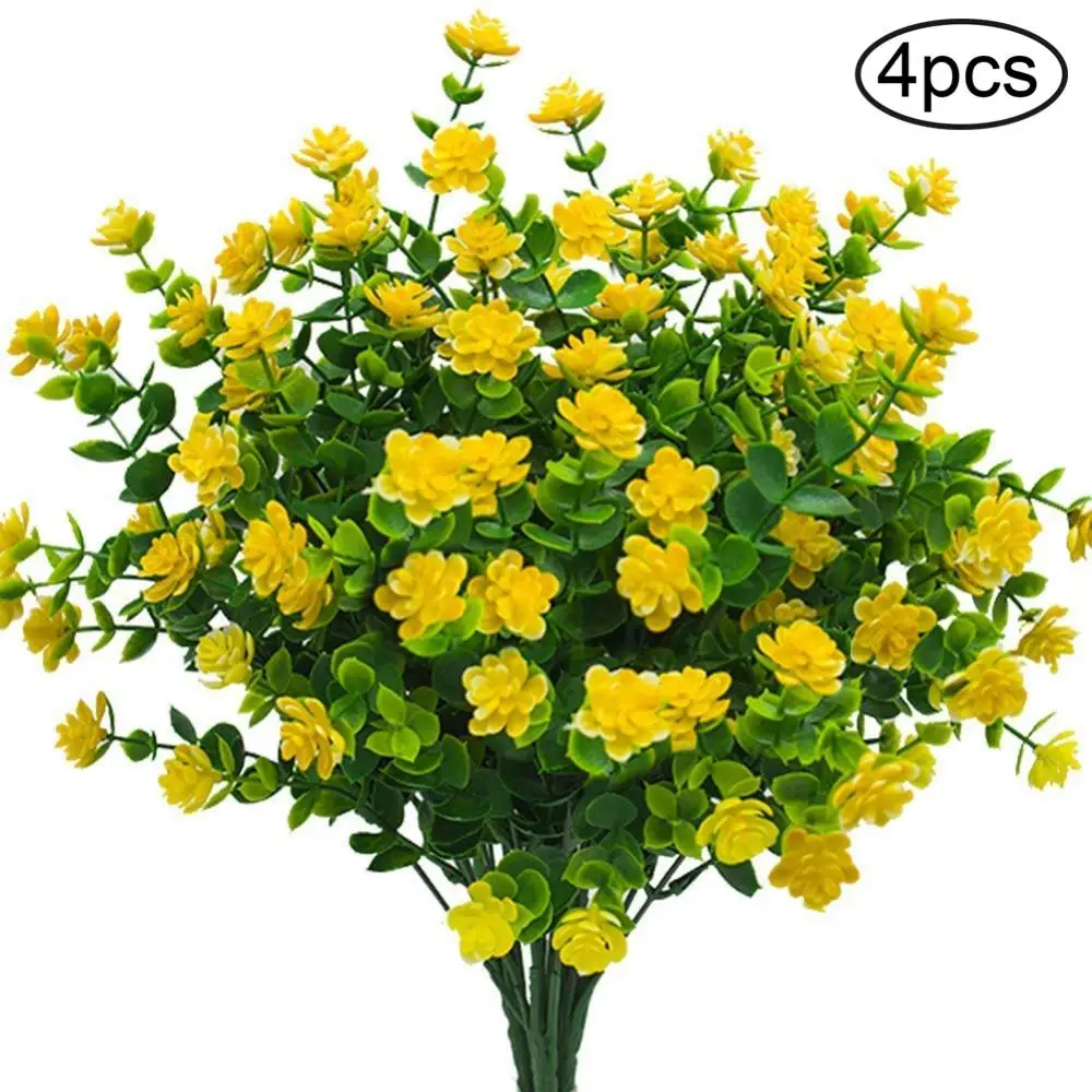 Plastic Artificial Flower Branches Fake Plant Greenery Stem Indoor Outside Home Garden Office Wedding Decor
Plastic Artificial Flower Branches Fake Plant Greenery Stem Indoor Outside Home Garden Office Wedding Decor