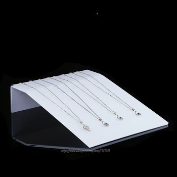 High Quality 3mm or 5mm Horizontal Acrylic Necklace Dislay Stand Jewelry Showing Rack Pendant Holder Necklace Showcase
High Quality 3mm or 5mm Horizontal Acrylic Necklace Dislay Stand Jewelry Showing Rack Pendant Holder Necklace Showcase