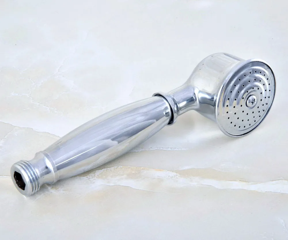 Polished Chrome Brass Telephone Shape Hand Spray Handheld Shower head / Bathroom Accessory (Standard 1/2") ahh017
Polished Chrome Brass Telephone Shape Hand Spray Handheld Shower head / Bathroom Accessory (Standard 1/2") ahh017