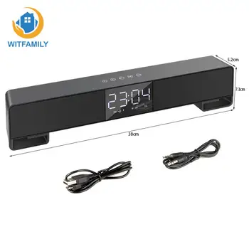 LED Radio Digital Table Clock Temperature Humidity display Electronic Desktop clock Handsfree FM TF AUX USB Boombox alarm clock
LED Radio Digital Table Clock Temperature Humidity display Electronic Desktop clock Handsfree FM TF AUX USB Boombox alarm clock