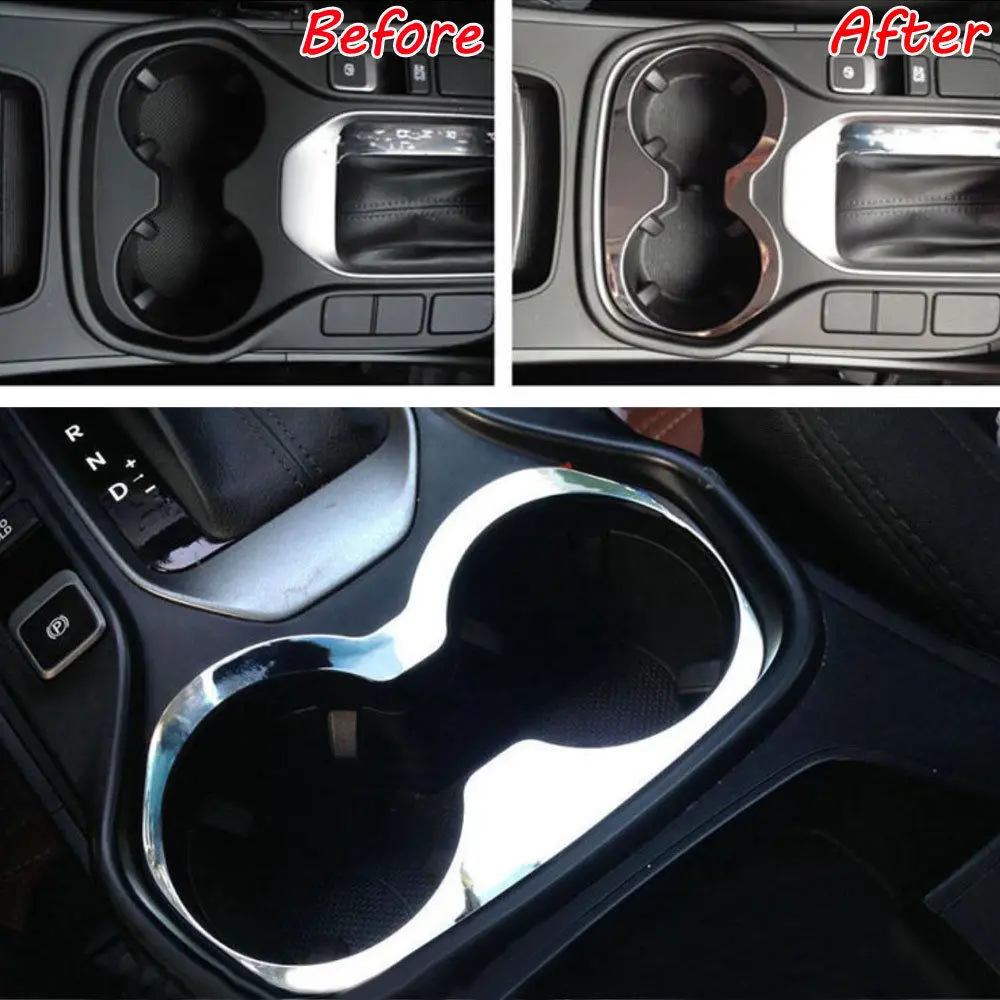 Car Interior ABS Water Cup Holder Frame Panel Cover Trim For Hyundai Santa Fe IX45 2014 2015 2016 Car Styling Accessories Covers
Car Interior ABS Water Cup Holder Frame Panel Cover Trim For Hyundai Santa Fe IX45 2014 2015 2016 Car Styling Accessories Covers