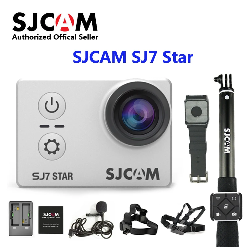 Original SJCAM SJ7 Star Ambarella A12S75 4K wifi 2.0" Touch Screen Remote Sports DV 30fps Ultra HD Waterproof Action Camera
Original SJCAM SJ7 Star Ambarella A12S75 4K wifi 2.0" Touch Screen Remote Sports DV 30fps Ultra HD Waterproof Action Camera