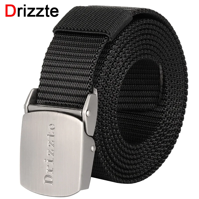 Drizzte Real 120-180cm Plus Size Long Men's Black Nylon Belt Military Tactical Metal Buckle Belt 3.1cm Width Fit Most Pant Loops
Drizzte Real 120-180cm Plus Size Long Men's Black Nylon Belt Military Tactical Metal Buckle Belt 3.1cm Width Fit Most Pant Loops