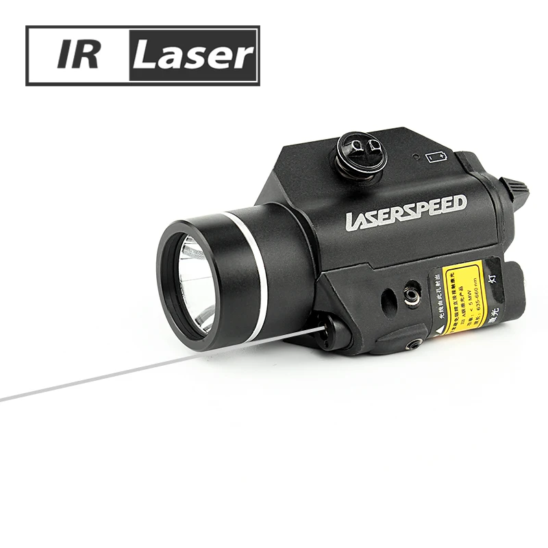 Tactical Invisiable Infrared Laser Sight and Flashlight Picatinny and Weaver Railed for Self- Defense Handguns and Rifles
Tactical Invisiable Infrared Laser Sight and Flashlight Picatinny and Weaver Railed for Self- Defense Handguns and Rifles