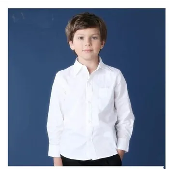 New Style Boy Shirt White Baby Boys Clothes Dress Shirt Long Sleeve Top School Children Blouse
New Style Boy Shirt White Baby Boys Clothes Dress Shirt Long Sleeve Top School Children Blouse