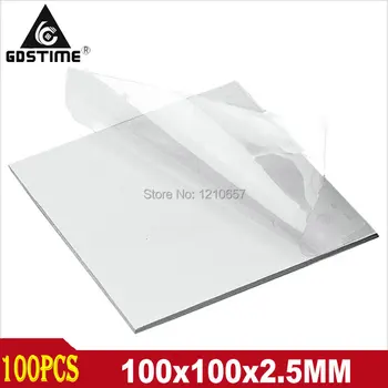 100PCS LOT Gdstime Thermal Pad GPU CPU IC Heatsink Cooling Conductive Silicone Pads 100mm x 100mm x 2.5MM
100PCS LOT Gdstime Thermal Pad GPU CPU IC Heatsink Cooling Conductive Silicone Pads 100mm x 100mm x 2.5MM