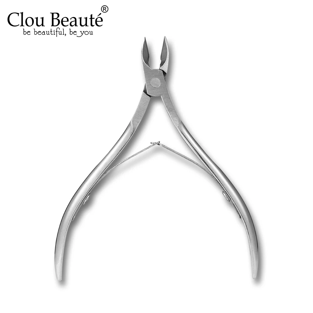 

Professional Fingernail Toenail Cuticle Nipper Stainless Steel Cuticle Scissors Nipper Pedicure Tools Dead Skin Scissor Clipper