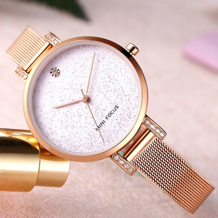 MINI FOCUS Top Brand Luxury Women Watches Stainless Steel Strap Clock Ladies Quartz Wrist Watch reloj mujer Relogio Feminino
MINI FOCUS Top Brand Luxury Women Watches Stainless Steel Strap Clock Ladies Quartz Wrist Watch reloj mujer Relogio Feminino