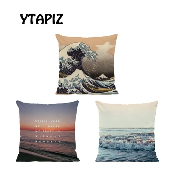 Stylish Sea View Pillow Covers Golden Beach Blood Red Sunset Tumbling Surf Decoration Bedroom Sofa Cushion Cover 45*45 Velvet
Stylish Sea View Pillow Covers Golden Beach Blood Red Sunset Tumbling Surf Decoration Bedroom Sofa Cushion Cover 45*45 Velvet