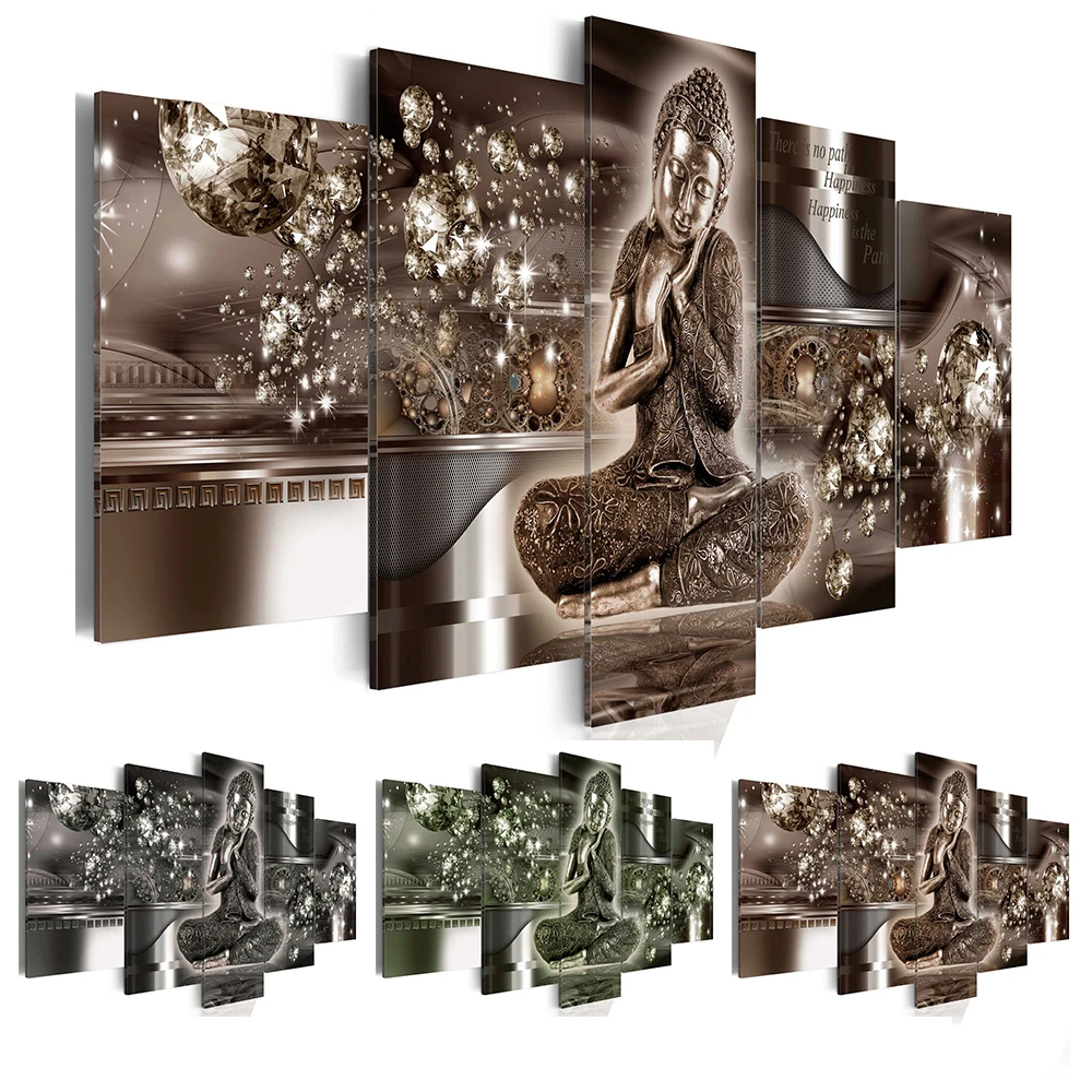 2019 5 Piece NO Frame Canvas Photo Prints Diamond Buddha Posters & Prints Wall Art Home Decor Canvas Paintings (color:3,size:3)
2019 5 Piece NO Frame Canvas Photo Prints Diamond Buddha Posters & Prints Wall Art Home Decor Canvas Paintings (color:3,size:3)