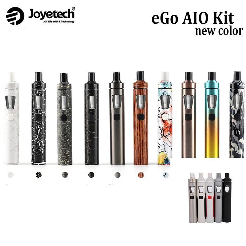 Original Joyetech eGo AIO Kit 2ml All-in-One Starter Kit 1500mah Battery MOD eGo AIO Electronic cigarette vs iJust S Vape
Original Joyetech eGo AIO Kit 2ml All-in-One Starter Kit 1500mah Battery MOD eGo AIO Electronic cigarette vs iJust S Vape