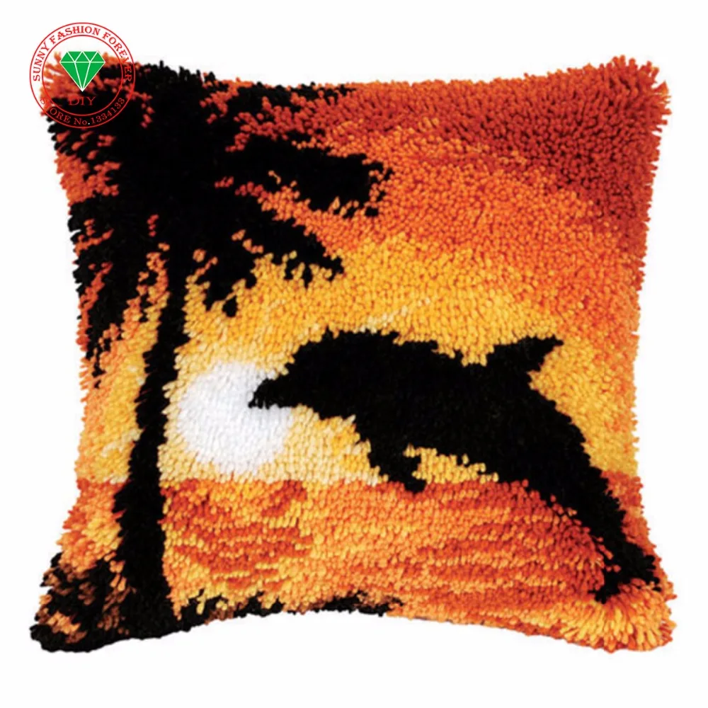 Landscape Needlework Pillowcase Latch hook rug kits cross stitch thread embroidery Carpet embroidery Pillowcase crochet hooks
Landscape Needlework Pillowcase Latch hook rug kits cross stitch thread embroidery Carpet embroidery Pillowcase crochet hooks