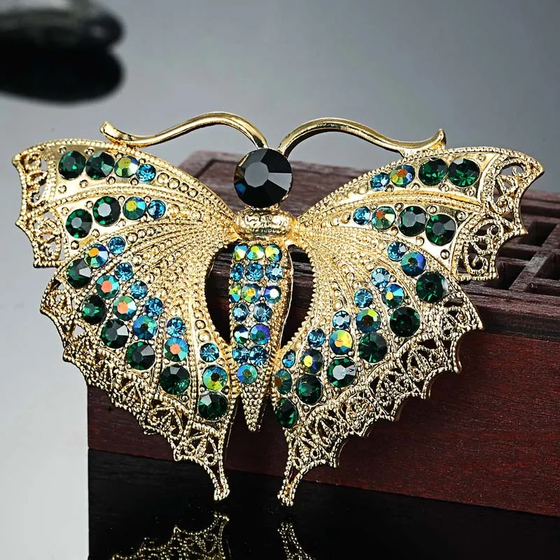 Zlxgirl Classic alloy vintage butterfly brooches jewelry for men's couple gifts fashion women scarf pins hats hijab accessory
Zlxgirl Classic alloy vintage butterfly brooches jewelry for men's couple gifts fashion women scarf pins hats hijab accessory
