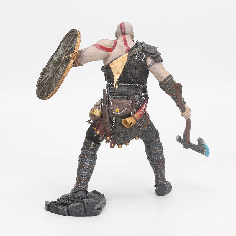 Игрушки NECA 18 см игра God of War 4 Kratos ПВХ фигурка призрак Спарты Кратос Коллекционная