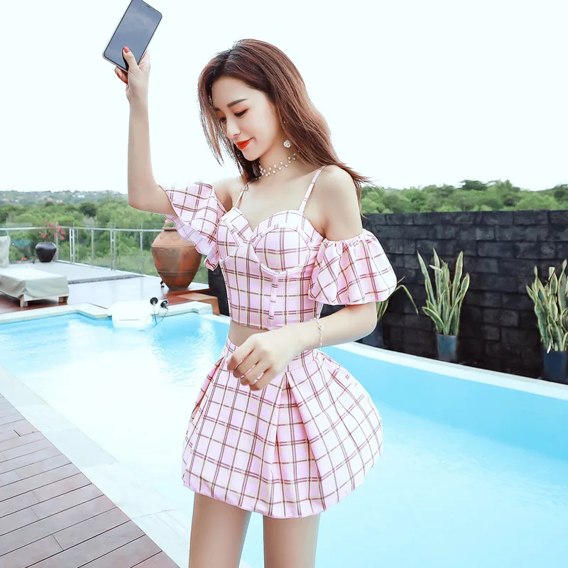 Beautiful Swimsuit Rashguard Female For Fitness Maillot Femme Womens Bikini Swimwear Ins New Japanese Split Leaf Long Sleeve
Beautiful Swimsuit Rashguard Female For Fitness Maillot Femme Womens Bikini Swimwear Ins New Japanese Split Leaf Long Sleeve