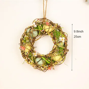 D13.7" Spring Easter Wreath Foam Eggs Decorations for Home Easter Ornament Decoration Hanging Garland Window Door Decors
D13.7" Spring Easter Wreath Foam Eggs Decorations for Home Easter Ornament Decoration Hanging Garland Window Door Decors
