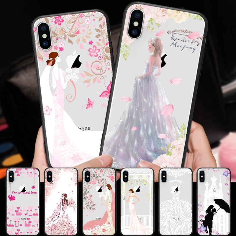 Elegant pretty wedding girl Pattern For iPhone 5 5S SE 6 6S 7 8 Plus X XR XS Max Hard Phone Case
Elegant pretty wedding girl Pattern For iPhone 5 5S SE 6 6S 7 8 Plus X XR XS Max Hard Phone Case