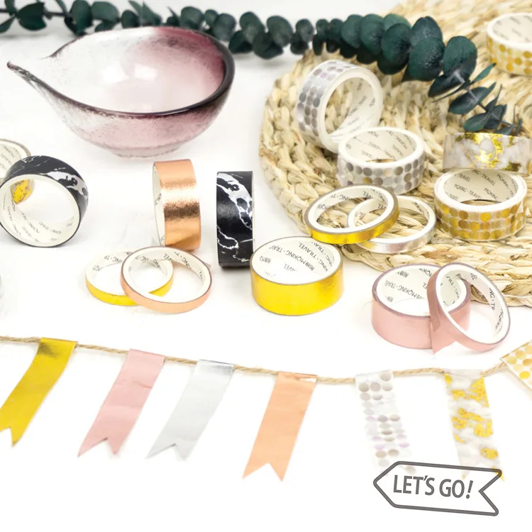 One Set Gold Season Decorative Tape DIY Scrapbooking Masking Tape School Office Supply Escolar Papelaria
One Set Gold Season Decorative Tape DIY Scrapbooking Masking Tape School Office Supply Escolar Papelaria