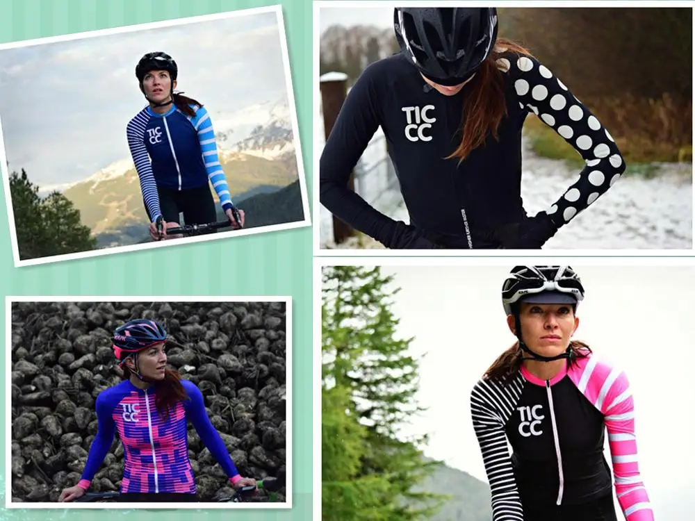 2019 ropa Spring Autumn Women Long Sleeve Cycling Jersey Clothing/ Pro Team Mountain Road Triathlon Wear Bicycle Shirt Bike
2019 ropa Spring Autumn Women Long Sleeve Cycling Jersey Clothing/ Pro Team Mountain Road Triathlon Wear Bicycle Shirt Bike