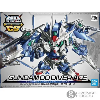 OHS Bandai SD CS Q Ver. Gundam Cross Silhouette Gundam 00 Diver Ace SD Frame Included Mobile Suit Assembly Model Kits 
OHS Bandai SD CS Q Ver. Gundam Cross Silhouette Gundam 00 Diver Ace SD Frame Included Mobile Suit Assembly Model Kits