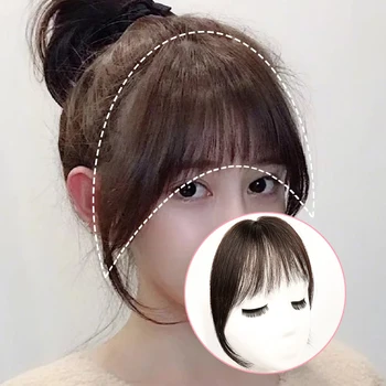 Air Bangs Seamless Invisible Head Hair Wig Female Short Heat Resistant Synthetic Natural Fluffy Similar to Real Human Fake Hair
Air Bangs Seamless Invisible Head Hair Wig Female Short Heat Resistant Synthetic Natural Fluffy Similar to Real Human Fake Hair