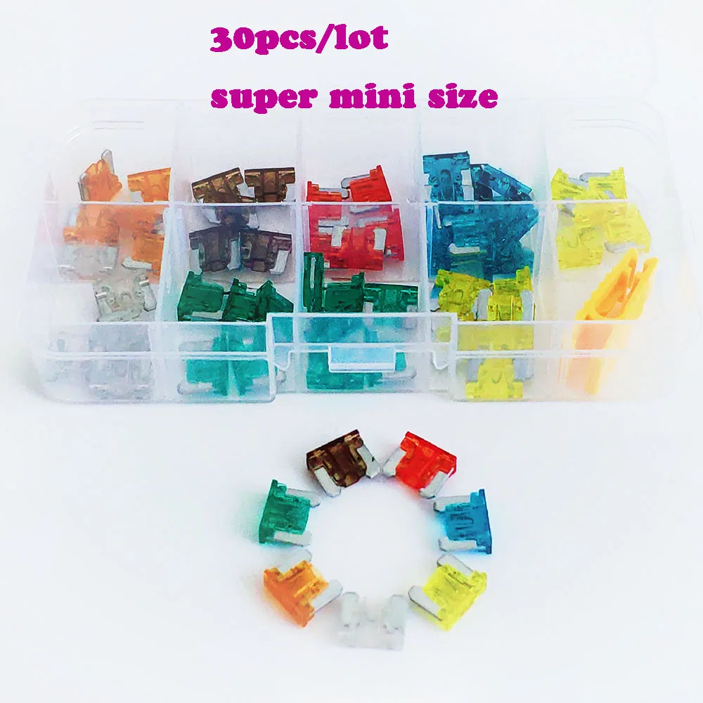 Mini size fuse 30pcs Auto fuse Car Truck ATC Fuse 10A 15A 20A 25 30A AMP Car Fuse Blade Fuses Car Auto Fuse
Mini size fuse 30pcs Auto fuse Car Truck ATC Fuse 10A 15A 20A 25 30A AMP Car Fuse Blade Fuses Car Auto Fuse