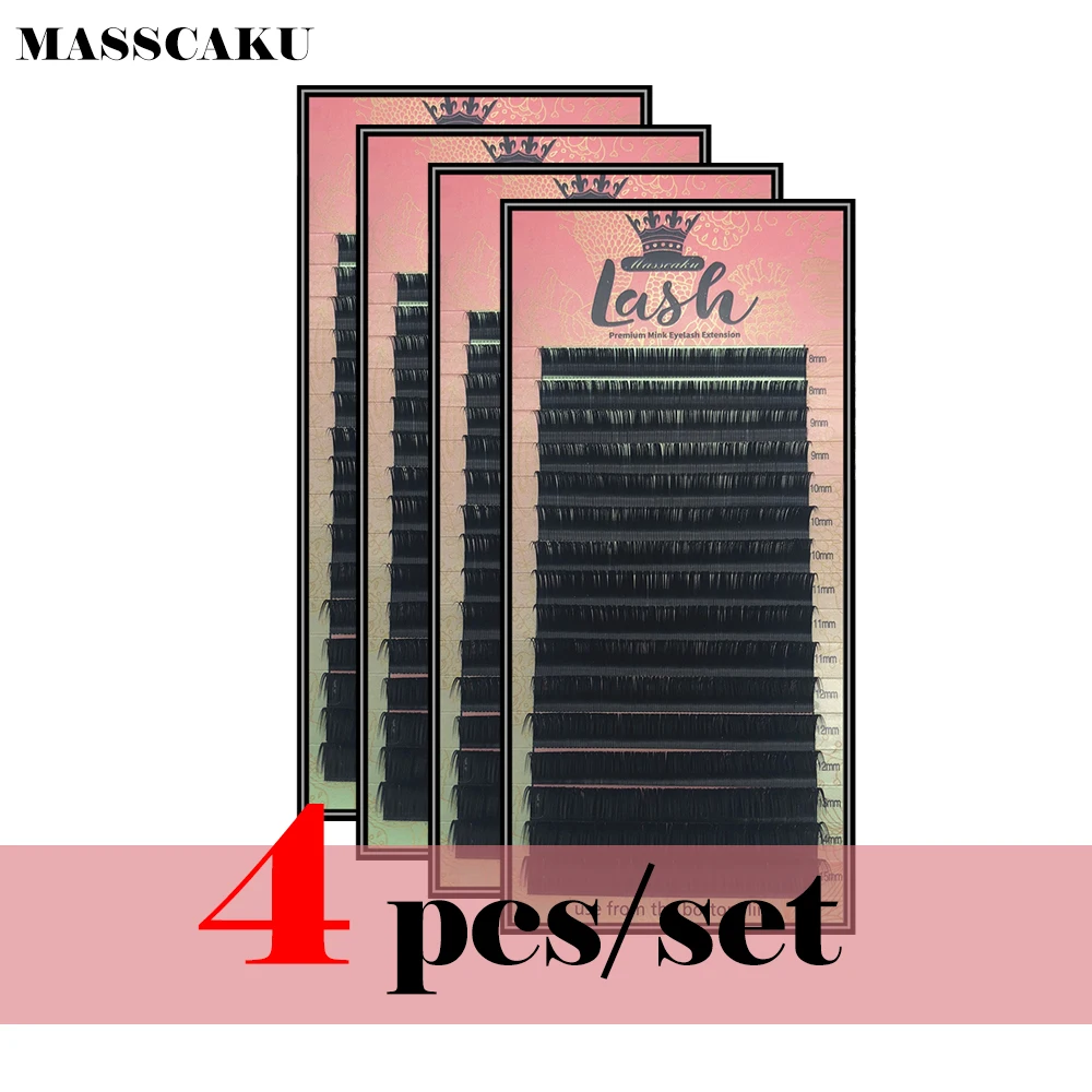 Free Shipping 4 cases/lot High quality mink eyelash extension individual eyelashes natural eyelashes make up fake false eyelashe
Free Shipping 4 cases/lot High quality mink eyelash extension individual eyelashes natural eyelashes make up fake false eyelashe