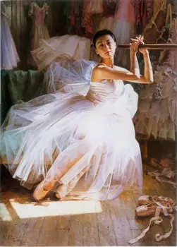 A beautiful young ballerina Canvas Print for Wall Paintings Artwork Modern Canvas Art for Living room and Home Decoration 
A beautiful young ballerina Canvas Print for Wall Paintings Artwork Modern Canvas Art for Living room and Home Decoration