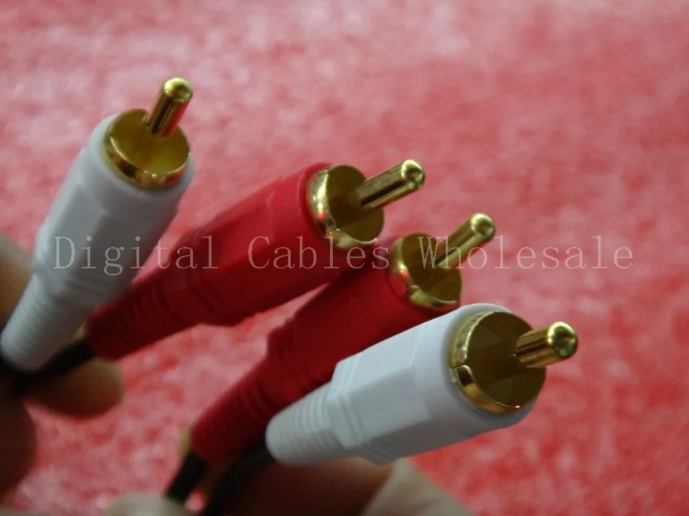 Wholesale 2RCA Male to 2RCA Male Audio Video Extended AV Cable Cord for DVD HDTV Speaker Phone Plugs 1.5M 3M 5M 10M 15M 20M
Wholesale 2RCA Male to 2RCA Male Audio Video Extended AV Cable Cord for DVD HDTV Speaker Phone Plugs 1.5M 3M 5M 10M 15M 20M