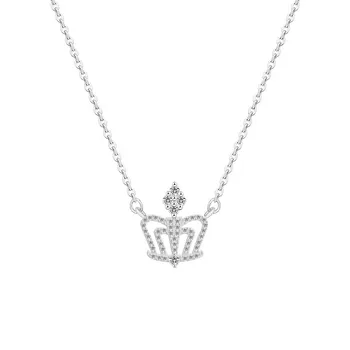 10PCS Luxury Elegant Queen Crown Clear CZ Crystal Pendant Necklace Valentine's Day Necklaces & Pendants For Women
10PCS Luxury Elegant Queen Crown Clear CZ Crystal Pendant Necklace Valentine's Day Necklaces & Pendants For Women