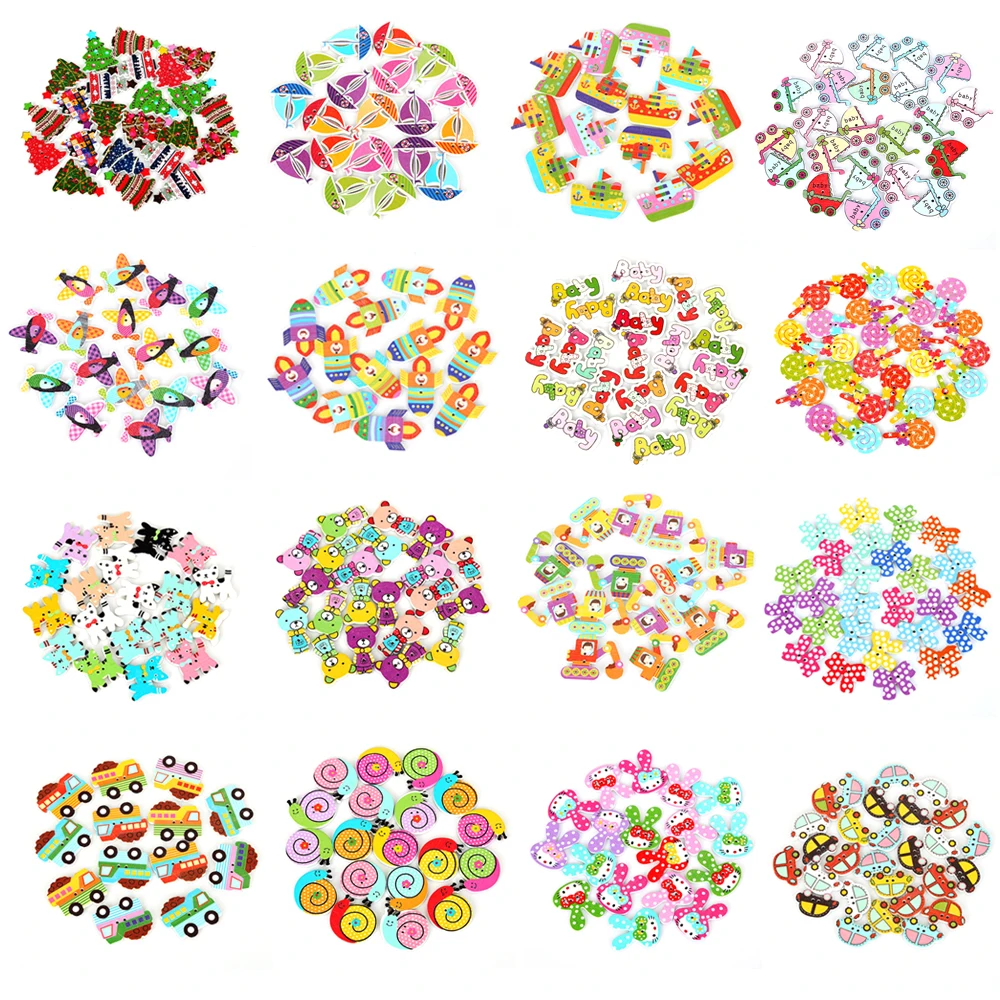 50pcs/lot Mixed Animals Cartoon Painting Wooden Buttons For Sewing Clothing Scrapbooking Crafts DIY Sewing Accessories
50pcs/lot Mixed Animals Cartoon Painting Wooden Buttons For Sewing Clothing Scrapbooking Crafts DIY Sewing Accessories