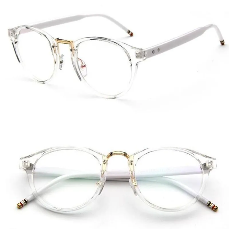 Retro Oval Transparent Clear Eyeglass Frames Full Rim Glasses Eyewear Anti UV myopia Rx able
Retro Oval Transparent Clear Eyeglass Frames Full Rim Glasses Eyewear Anti UV myopia Rx able