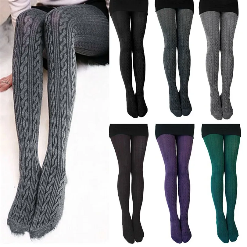VIIANLES Women Winter Tight Thick High Quality Cotton Pantyhose Twist Striped Pantyhose Girls Tights Retro Wholesale Stockings
VIIANLES Women Winter Tight Thick High Quality Cotton Pantyhose Twist Striped Pantyhose Girls Tights Retro Wholesale Stockings