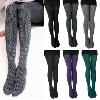 VIIANLES Women Winter Tight Thick High Quality Cotton Pantyhose Twist Striped Pantyhose Girls Tights Retro Wholesale Stockings
VIIANLES Women Winter Tight Thick High Quality Cotton Pantyhose Twist Striped Pantyhose Girls Tights Retro Wholesale Stockings