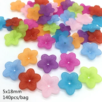 Meideheng Multi 5 Petal Flowers Acrylic Beads Translucent Dull Polish Beads Fit Jewelry Handmade DIY Craft Accessories 140pcs
Meideheng Multi 5 Petal Flowers Acrylic Beads Translucent Dull Polish Beads Fit Jewelry Handmade DIY Craft Accessories 140pcs