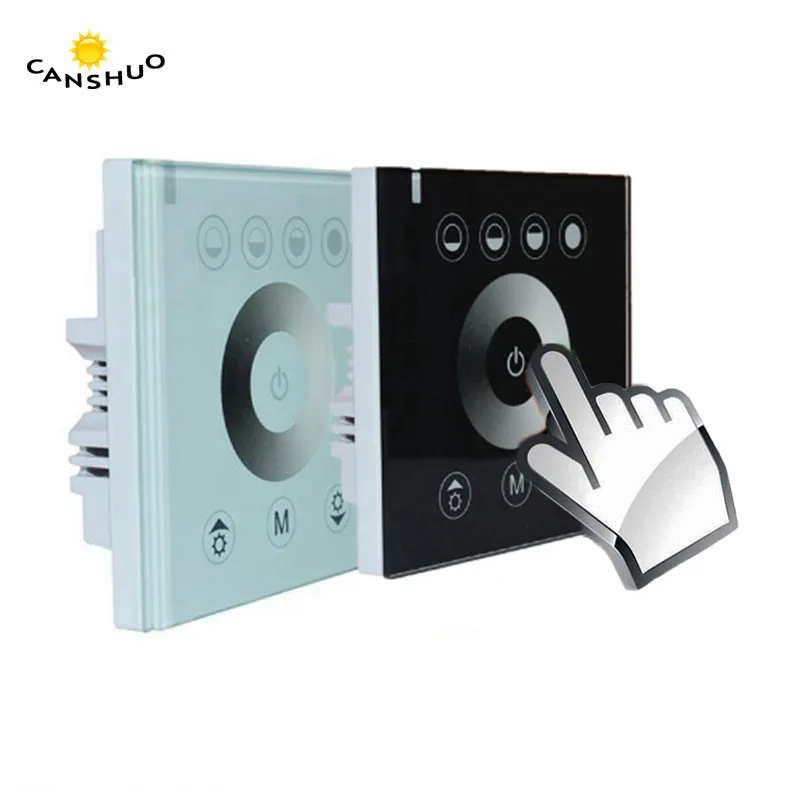 Home lighting single color LED Wall-mounted Touch switch Panel Controller led dimmer for DC12V 5050 3528 3014 LED strip lights
Home lighting single color LED Wall-mounted Touch switch Panel Controller led dimmer for DC12V 5050 3528 3014 LED strip lights