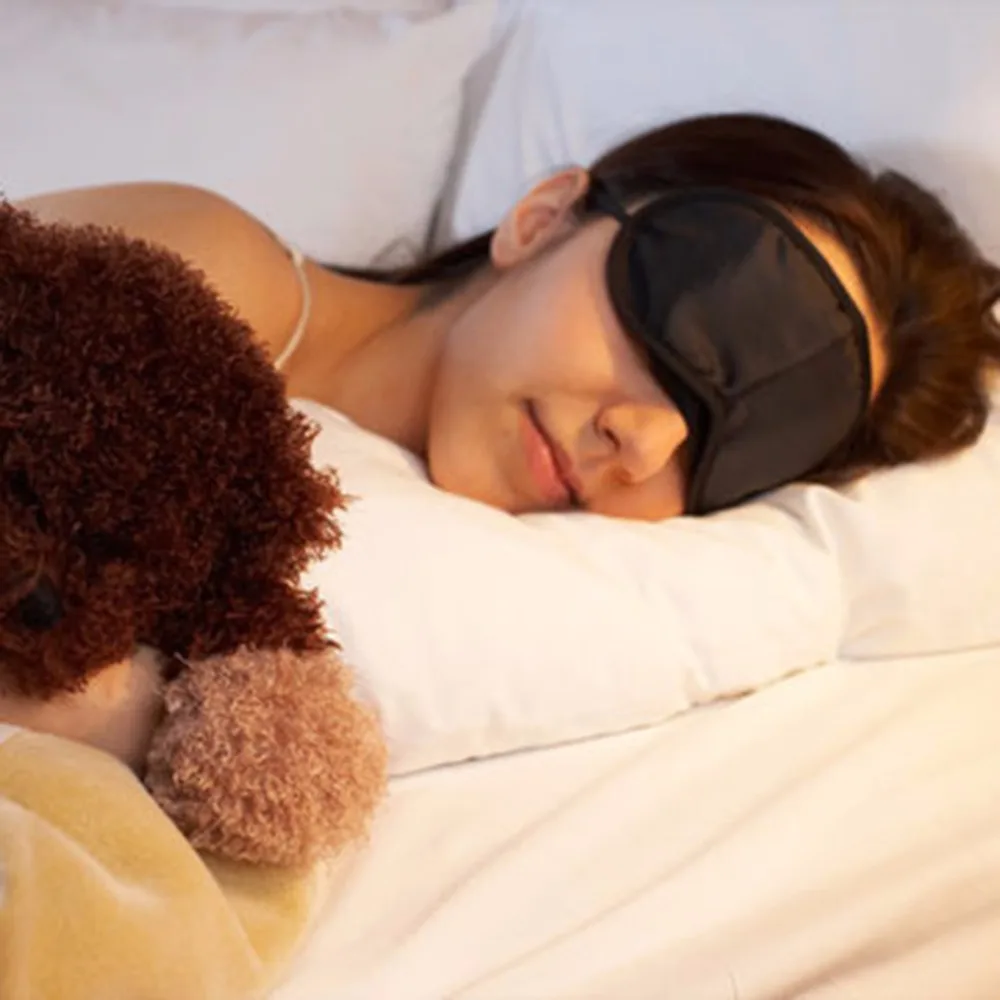 1pc Black Sleeping Eye Mask Eyeshade Blindfold Relaxing Travel Sleep Aid Cover Light Guide Health Care Drop Shipping
1pc Black Sleeping Eye Mask Eyeshade Blindfold Relaxing Travel Sleep Aid Cover Light Guide Health Care Drop Shipping