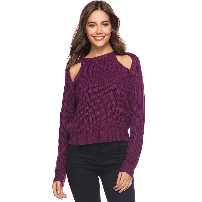 2019 New Women Spring Sweater Sexy Off Shoulder Solid Color Long Sleeve Pull Femme Hiver Christmas Sweater Pullover Size S to XL
2019 New Women Spring Sweater Sexy Off Shoulder Solid Color Long Sleeve Pull Femme Hiver Christmas Sweater Pullover Size S to XL