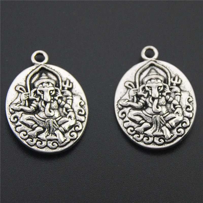 5pcs Tibetan Silver Ganesha Elephant Buddha Charms Pendants For Necklace DIY Jewelry Making A2258
5pcs Tibetan Silver Ganesha Elephant Buddha Charms Pendants For Necklace DIY Jewelry Making A2258