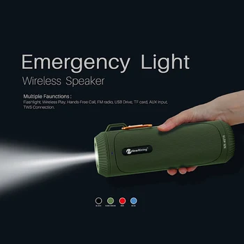 VTIN 1200Mah Wireless Bluetooth Speaker 25W Stereo Sound Soundbar Sport Music Outdoor Portable Mini Speaker Waterproof Subwoofer
VTIN 1200Mah Wireless Bluetooth Speaker 25W Stereo Sound Soundbar Sport Music Outdoor Portable Mini Speaker Waterproof Subwoofer