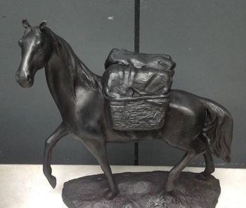 Art Deco Sculpture Horse Carrying Goods Bronze Statue
Art Deco Sculpture Horse Carrying Goods Bronze Statue