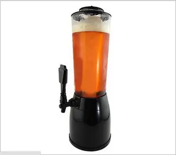 

2.5L Beer Dispenser Ice Core Beer Machine Beverage Dispenser for Water Soft Drinks Juice Soda Water